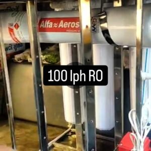 100 LPH RO System with Single Membrane